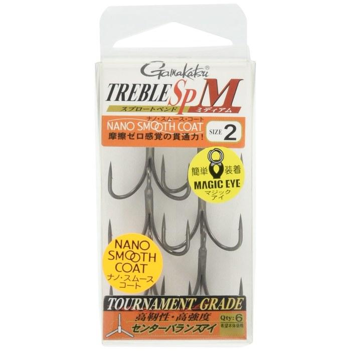 Gamakatsu Treble Hook SP-M (Nano Smooth Coat) #2 (Individual)