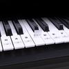 37/49/54/61/88 Tasten Elektronisches Klavier Musik Tastatur Transparenter PVC Aufkleber Dekor