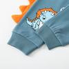 Children's Jogger Pants Spring and Autumn Boys' Pants 3D Dinosaur Cartoon Long Pants Boys' Pure Cotton Sweatpants Children's Clothing