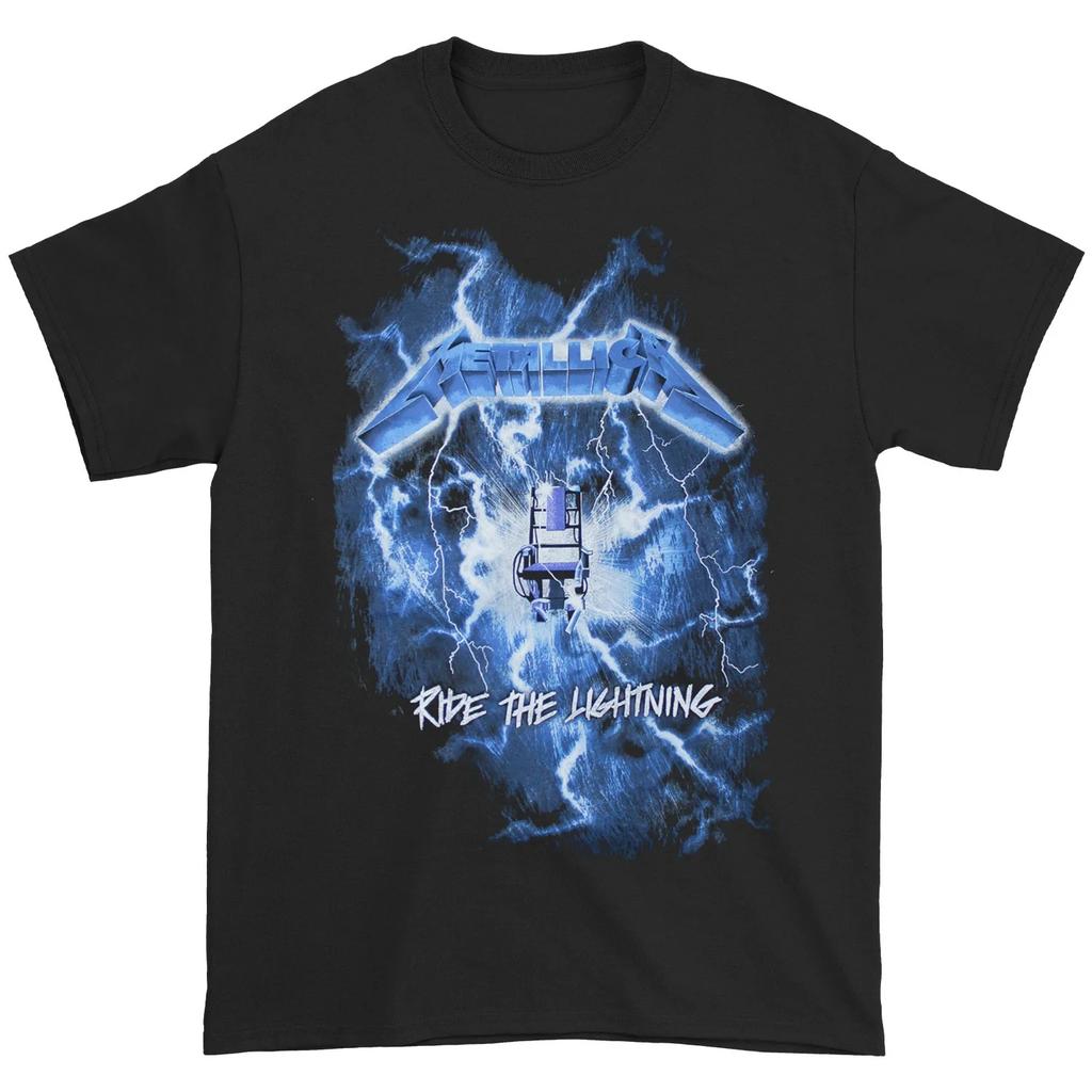 And Justice for All Metallica Maglietta Uomo Donna Manica Corta Retro Band Y2k Top Marca di Lusso Maglietta Abbigliamento Uomo Y2k Camicia