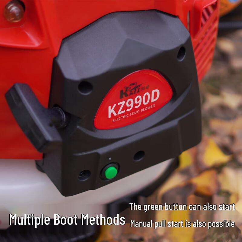 KAZZ High-Power Backpack Gasoline Blower CN Plug (adapter Included)