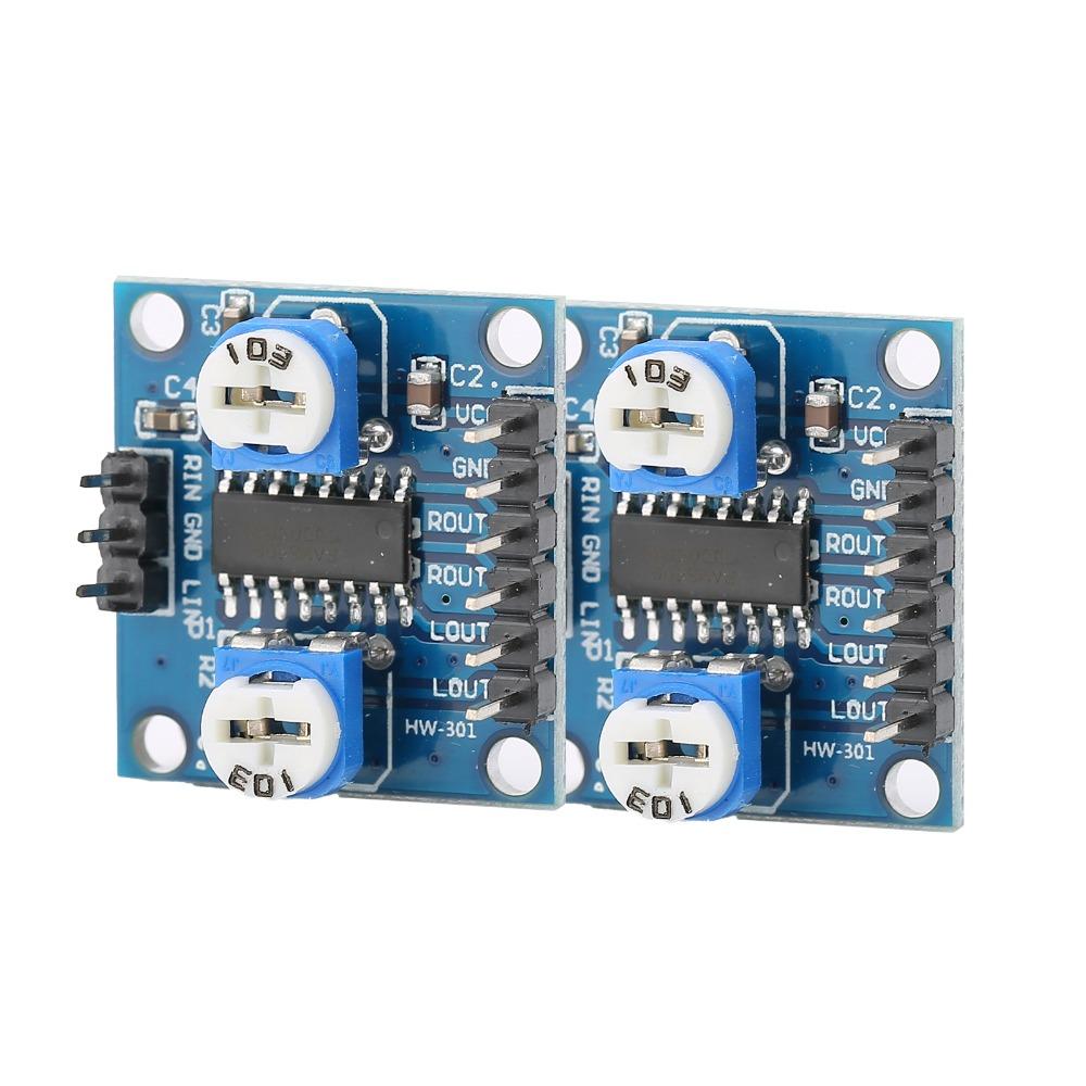Noiseless PAM8406 Digital Amplifier Board 5Wx2 Audio Amplifier Board DIY Electronics