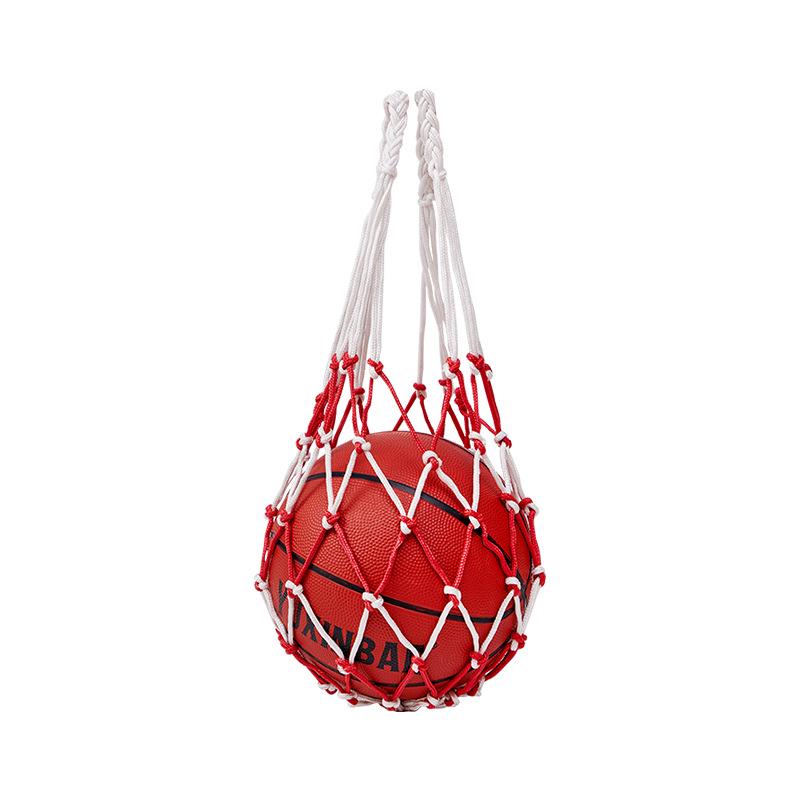 Portable Basketball Mesh Net Bag - Single Ball Storage Solution