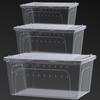 Snake Reptile Breeding Box Clear Plastic Terrarium with Ventilated Design Perfect for Home Setup