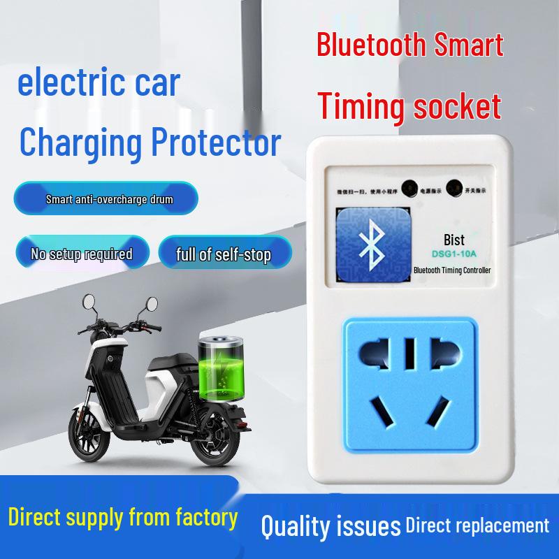 Smart Timer Socket for EV & Mobile Charging with Auto Power Off