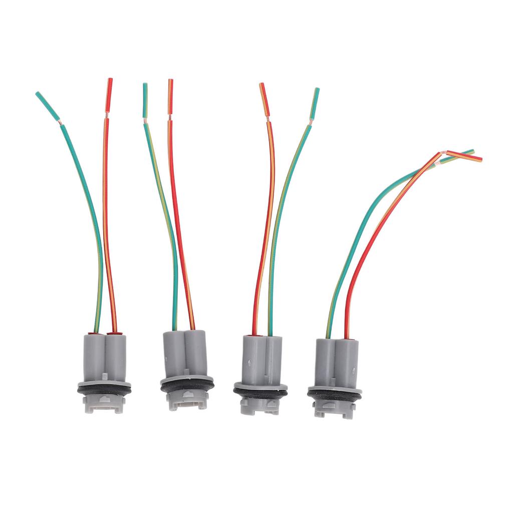 4Pcs Bulb Socket Wiring Harness Socket Connector for Wedge Base 901 902 904 906 908 909 912 914 915 916 917 918 920 921
