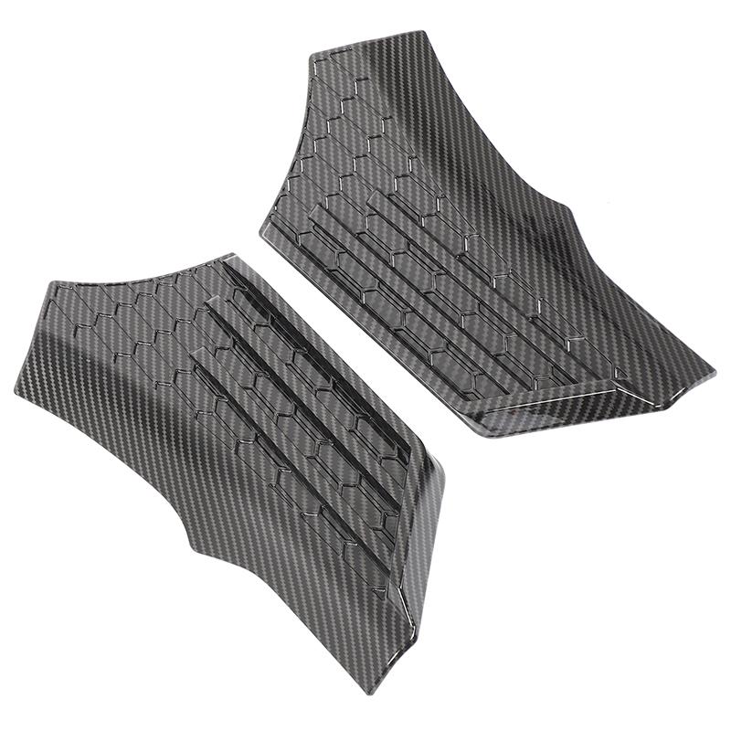 ABS Carbon Fiber For Ford Maverick 2026-25 Car Front Side Upper Fender Panel A-pillar Lower Panel Cover Cticker Car Accessories