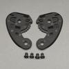 Airmada Ersatz-Basisplatte für ICON Airframe Pro, Airform, IC04, Motorradhelm Visier-Ratsche Drehpunkt-Kit