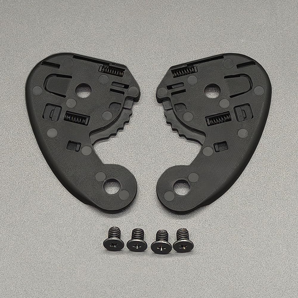 Airmada Ersatz-Basisplatte für ICON Airframe Pro, Airform, IC04, Motorradhelm Visier-Ratsche Drehpunkt-Kit