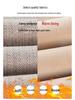 Women's Wool Warm Straight-Leg Pants: Stylish Elastic Waist, Loose Fit for Middle-Aged & Elderly, Autumn/Winter 2025