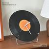 Retro Vinyl Record Wall & Desk Clock for Living Room or Office Decoration