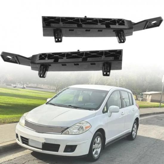 Car Front Bumper Cover Support Brackets Set LH & RH For Nissan VERSA 2007-2012