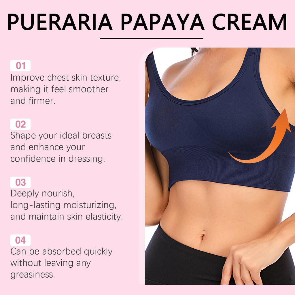 Oceaura Grape Root Papaya Breast Care Cream Luxurious Hydrating Firming Massage Lotion