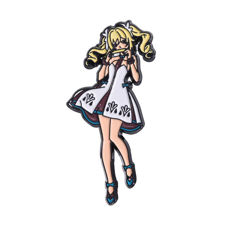 Cartoon Anime Character Brooch Metal Alloy Pin With Colorful Enamel Finish For Stylish Decoration