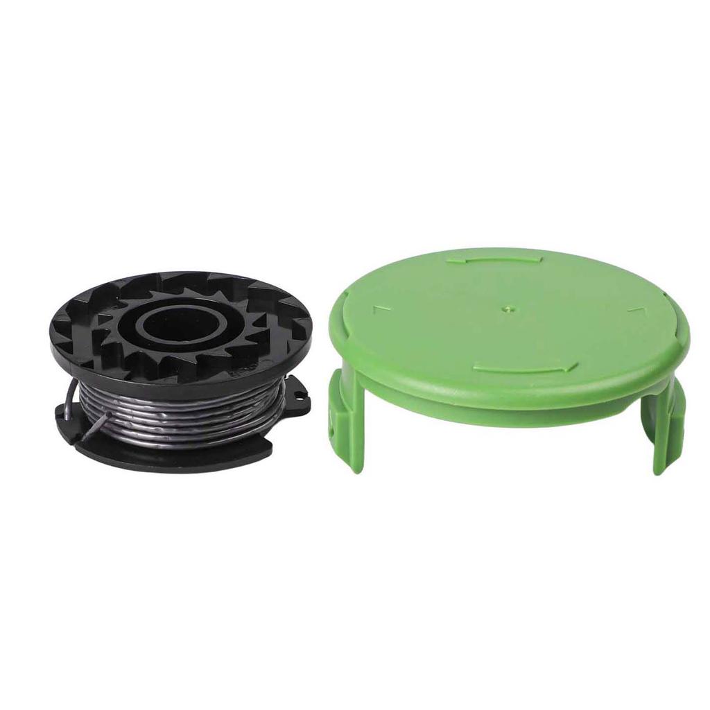 For Greenworks 21287 24V Trimmer Line Spool and Cap Replacement ABS and Nylon Components for Reliable and Long lasting Use