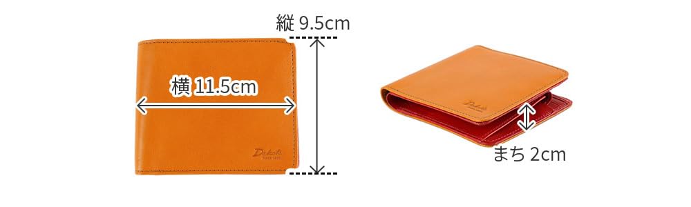 Czarny portfel bifold Dakota BLACK LABEL Musztardowy [Etykieta Dakota] 620810-53