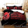 3D Printed Kyokushin Karate Bedding Set Boys Girls Twin Queen Size Duvet Cover Pillowcase Bed Boys Adult Home Textileextile