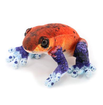Taiyo Sangyo Boeki Wild Graphy Plush Toy Strawberry Poison Dart Frog SA018 (S)