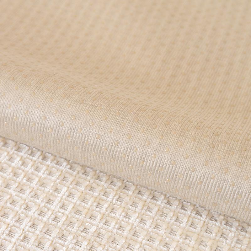 Chenille vaffelsofapute Four Seasons Universal sklisikre seteputer Kremstil Sofatrekk Klut