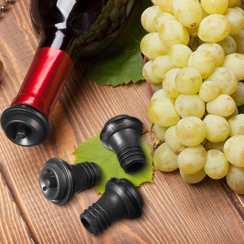 with Stoppers Wine Bottle Stoppers Reusable Wine Bottle Sealer Wine Vacuum Pump Barware