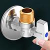 Valvole ad angolo in ottone 1/2" Ingresso Uscita Valvole di intercettazione dell'acqua stabili Valvole di controllo acqua calda/fredda per tubazioni domestiche