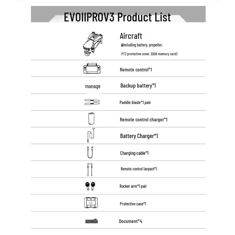 Autel EVO II Pro V3 Aerial Photography Drone (CN version)