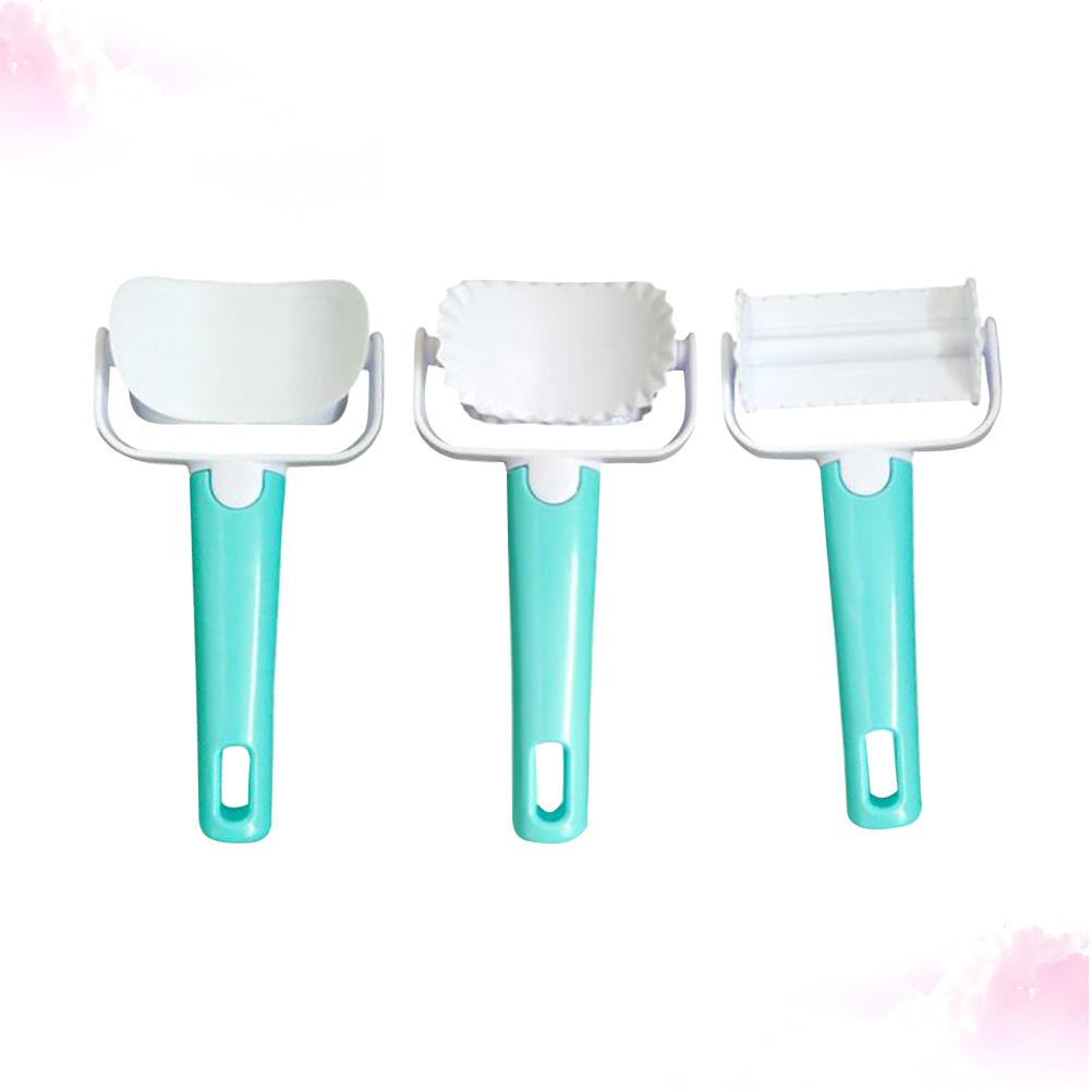 MIRROR070Pie Mold Cookie Mold Round Rolling Biscuit Cutting Pastry Dough Cutter Spatula Square Fondant Cutter