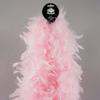 DIY Pink Turkey Feather Boa 60g 2M Soft Marabou Boa for Bridal Wedding Carnival Dress Decoration DIY Craft Photo Shoot Accessory