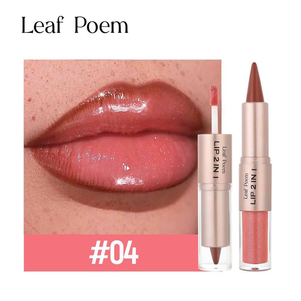 Matita Contorno Labbra Nera Marrone Conica Doppia Testa Specchio Lucidalabbra Rimpolpante Gloss Labbra Cristallino Tinta Labbra Rosse Sexy Trucco