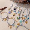 Japan And Korea Fashion Niche Seaside Vacation Bracelet Female Personality Design Versatile Diy Pendant High-End Necklace Female
