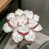 Korean-Style Lotus Water Lily Plush Toy - Succulent Good Luck Home Back Cushion