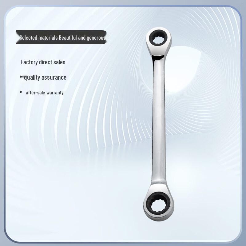 Jucheng Double-Head Unidirectional Metric Ratchet Wrench