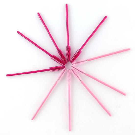 50Pcs Disposable Mascara Wands Eyelash Brushes Applicator Makeup Tool Portable