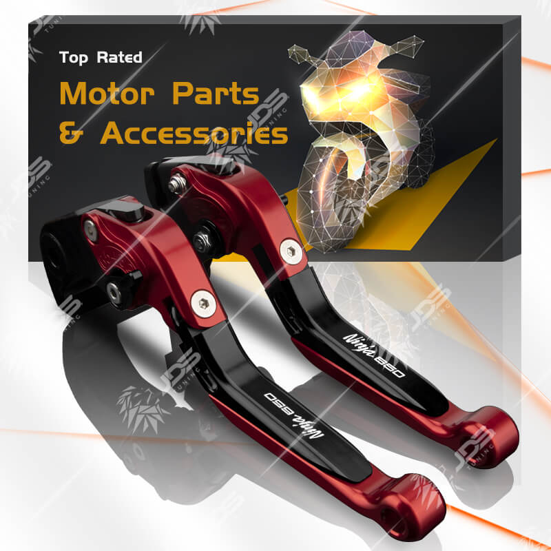 For Kawasaki Ninja 650 Ninja650R ER-6F 2017-Present Clutch Lever Brake Lever Set Folding Handle Levers Motorcycle