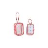 Raymay Fujii Kept Plush Pouch Red 14cm X 10cm Cute Character Storage Bag
