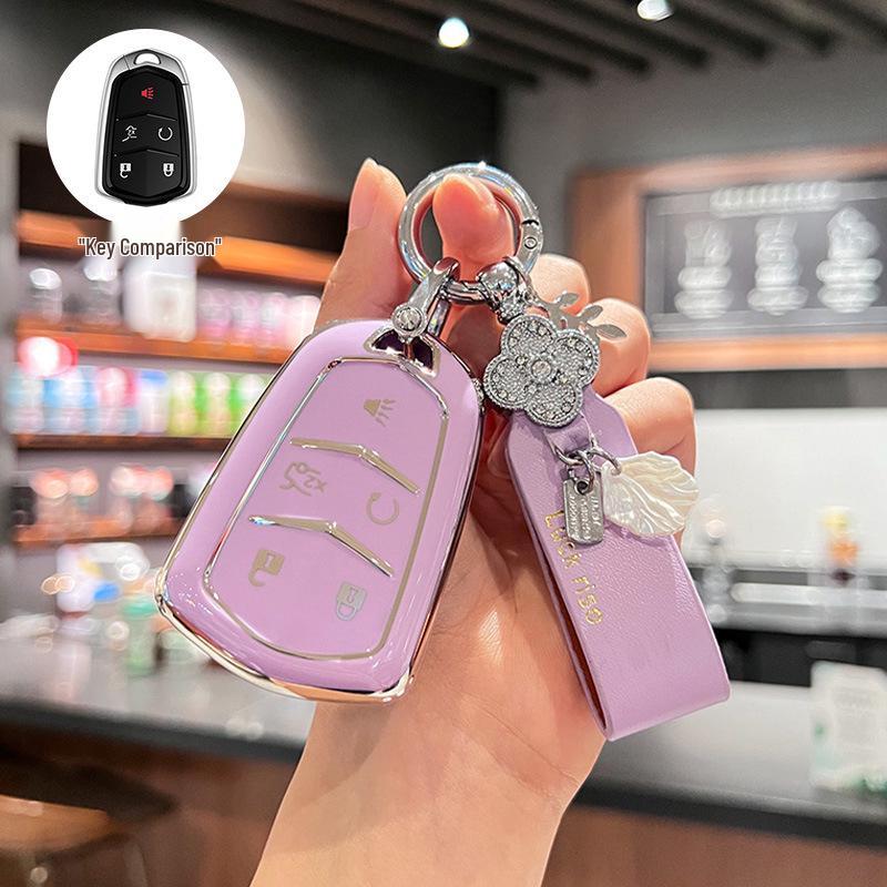 Cadillac Key Cover for XT5, XT4, XT6, CT5, CT6, CT4, XTS, ATSL Models