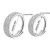 G23 Titanium Piercing Hinged Segment Hoops CZ Stone Nose Rings Clicker Ear Cartilage Tragus Helix Earrings Piercing Body Jewelry
