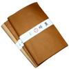 Ancient Method Bamboo Paper: Plant-Dyed Xuan Paper for Cursive Script Sutras, Goose Skin Texture, Semi-Ripe, Retro Style.