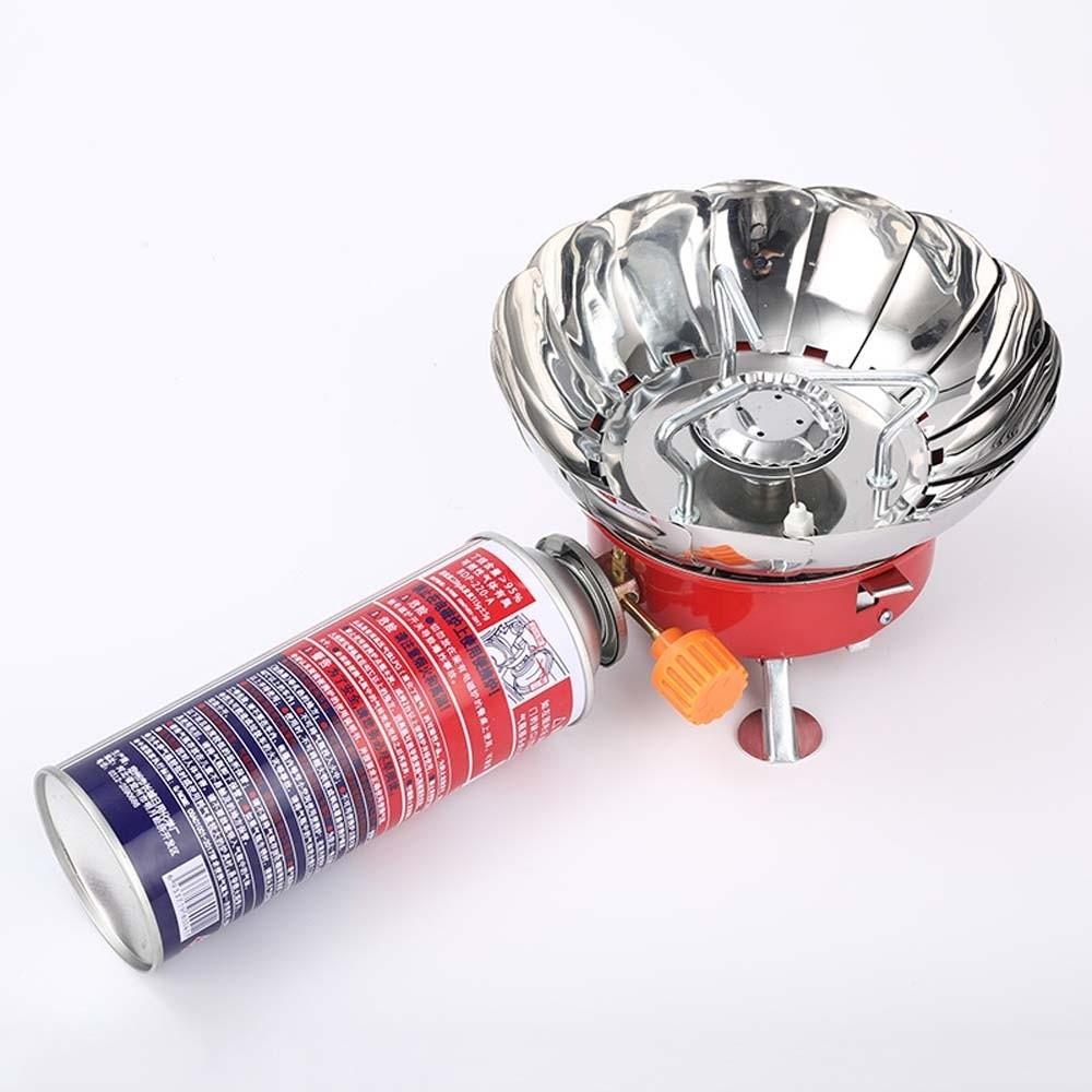 Compact Folding Gas Burner High Power Fondue Gas Cooker Lotus Cassette Stove  Household
