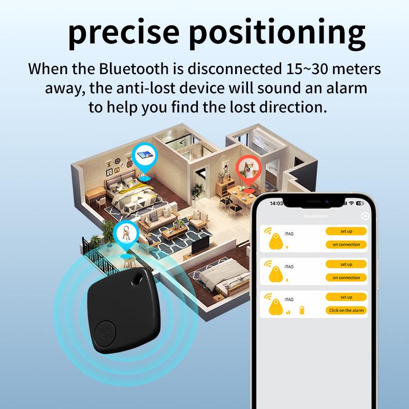 Smart Bluetooth Key Finder & Phone Loss Reminder Keychain