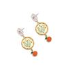 Creative Metal Geometric Stud Earrings Charm Bohemian Dangle Earring  Gift