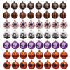 6Pcs 6cm Halloween Hanging Ball Mini Tree Ornament DIY Halloween Tree Baubles  for Home Party