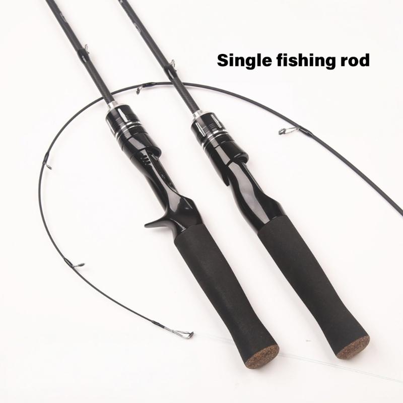 Light Weight Fishing Rod with Ergonomic Handle Carbon Fiber Rod for Beginner Stream and Creek Angling