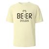 Beer O Clock Print Tshirt Personality Casual Simple Street Fashion Cotton Summer Tshirt Unisex And Unisex Loose Casual Top Y2k