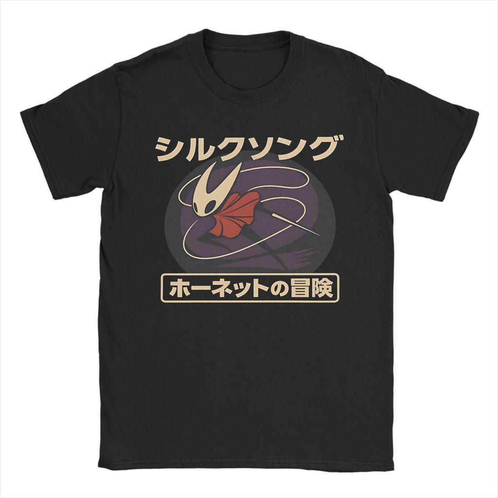 Men Women Print Hollow Knight Merry Christmas  T Shirt Tee Pure Cotton  T-shirts Clothes