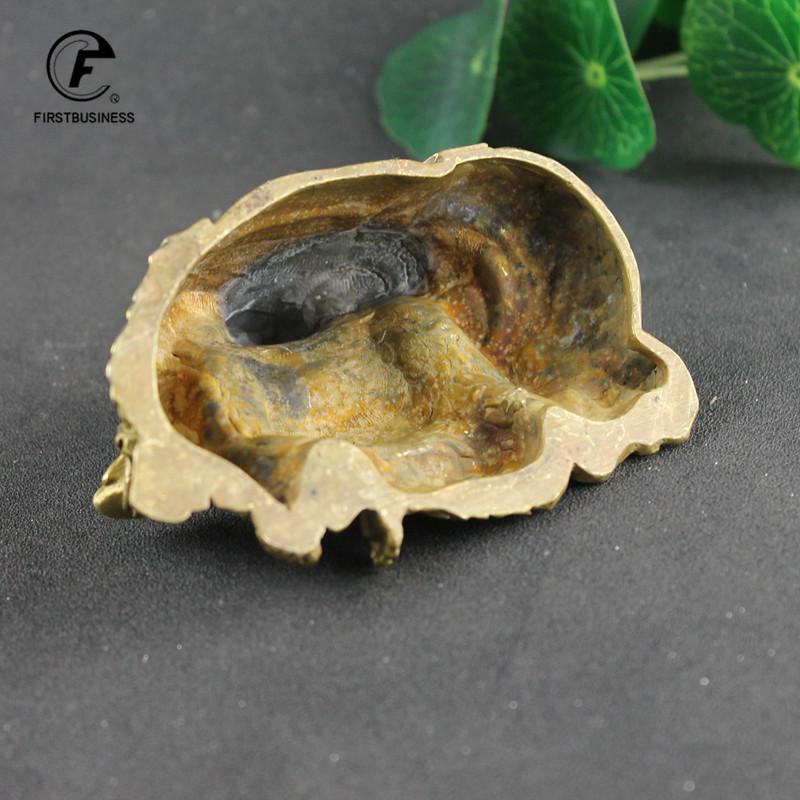 Copper Maitreya Buddha Figurines Brass Statue Ornaments Home Decor Craft for Living Room Office Desk Decorations Amitabha Buddha