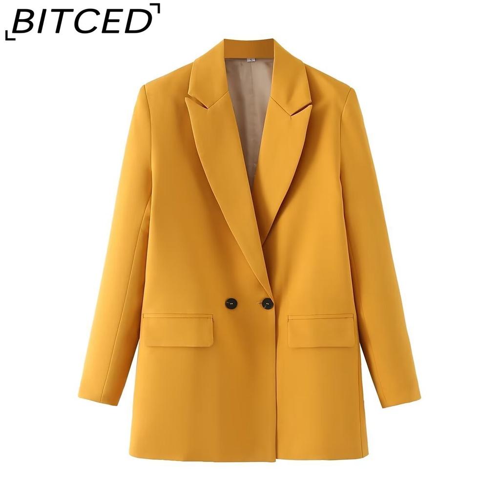 BITCED Women's Spring/Autumn Fashionable Casual Blazer