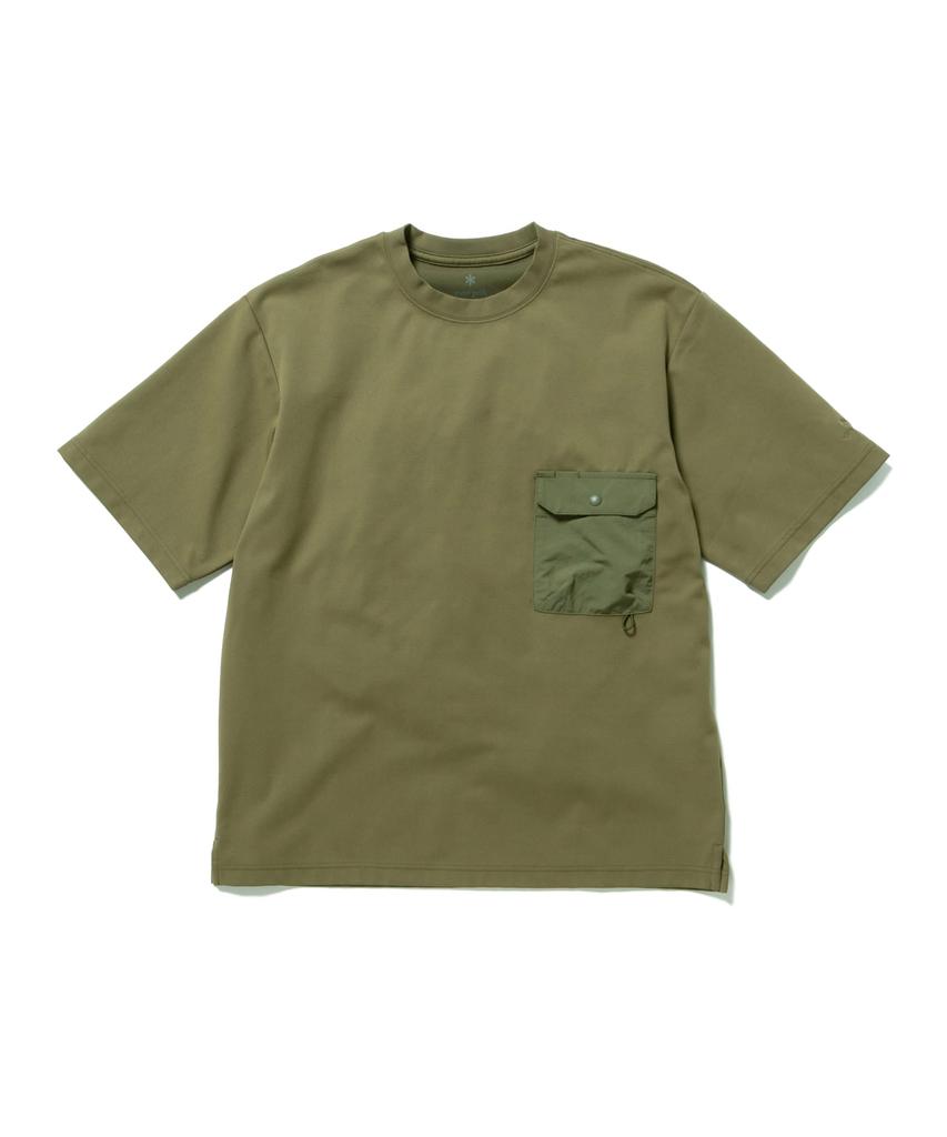 Snow Peak Insect Shield T-Shirt, size LOLIVETS-25SU001, perfect for festivals, camping, and outdoor activities