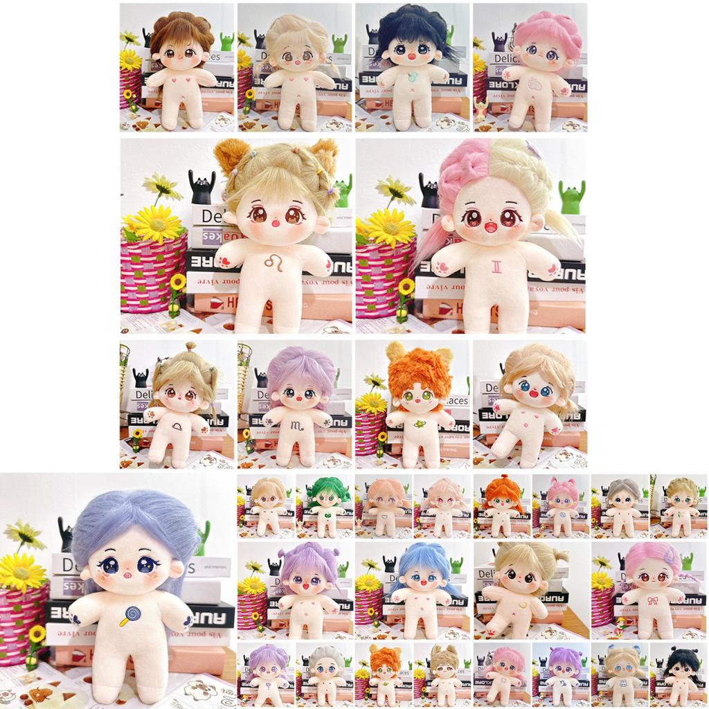 Cotton Stuffed Doll With Removable Clothes For Kids And Adults Collectible Plush Toy Gift