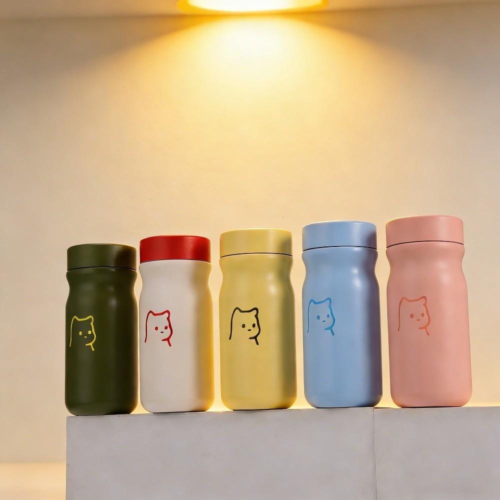 Cartoon Mini Pocket Mug 320ml Vacuum Insulated Cup Drinkware Direct Drinking Mug  Daily Drinking